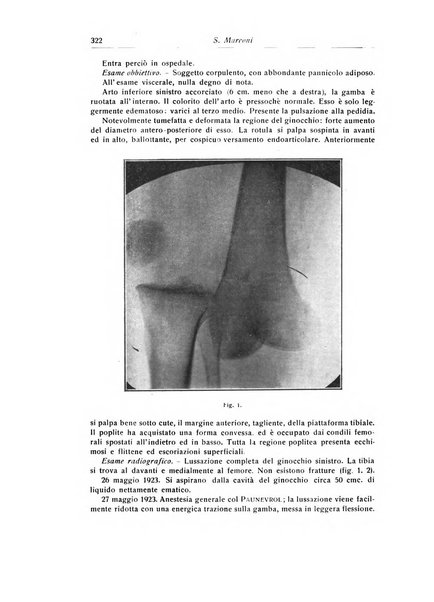 La chirurgia degli organi di movimento