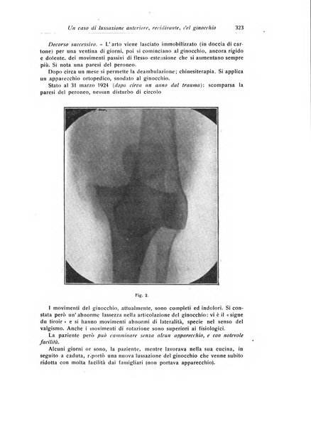 La chirurgia degli organi di movimento