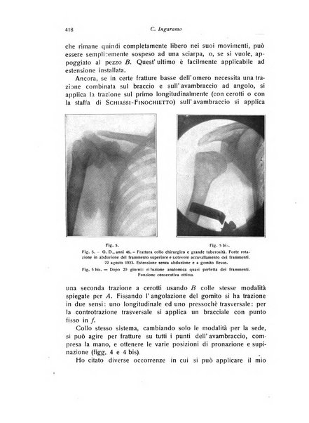 La chirurgia degli organi di movimento