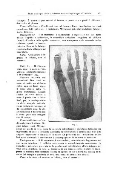 La chirurgia degli organi di movimento