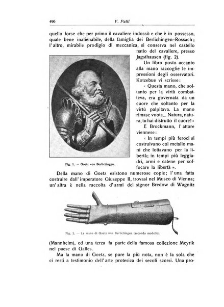 La chirurgia degli organi di movimento