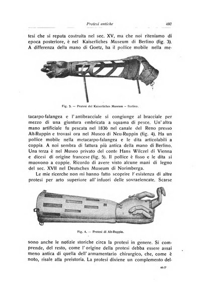 La chirurgia degli organi di movimento