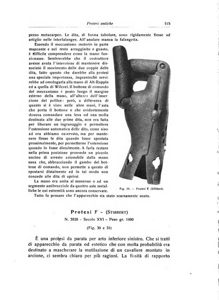 La chirurgia degli organi di movimento