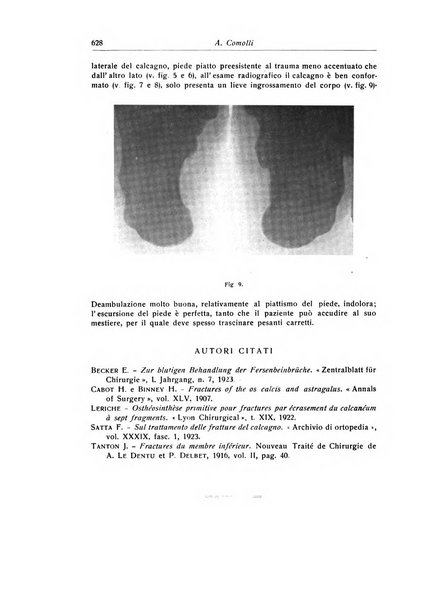 La chirurgia degli organi di movimento