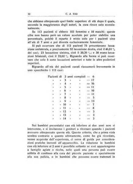 La chirurgia degli organi di movimento