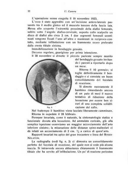 La chirurgia degli organi di movimento