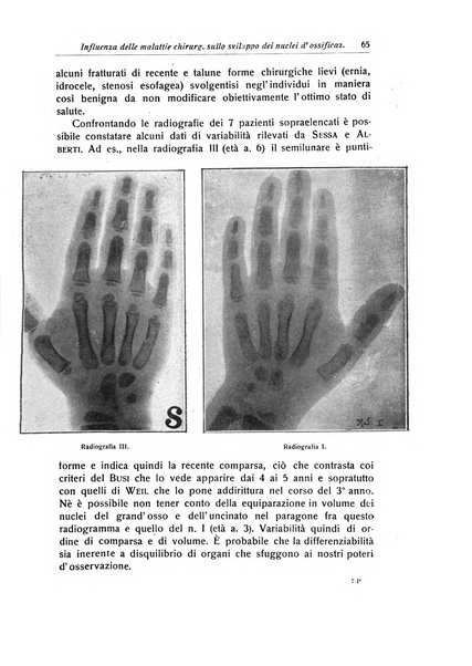 La chirurgia degli organi di movimento