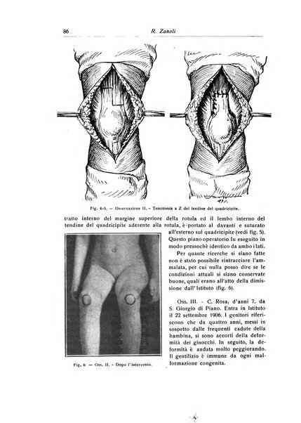 La chirurgia degli organi di movimento