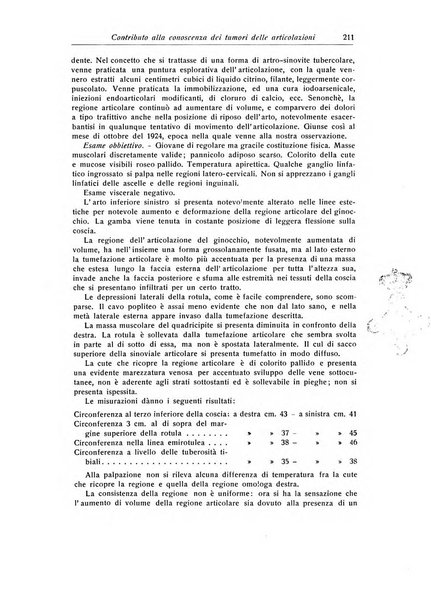 La chirurgia degli organi di movimento