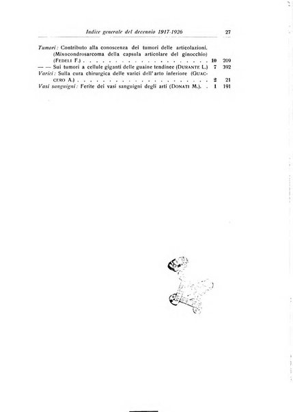 La chirurgia degli organi di movimento