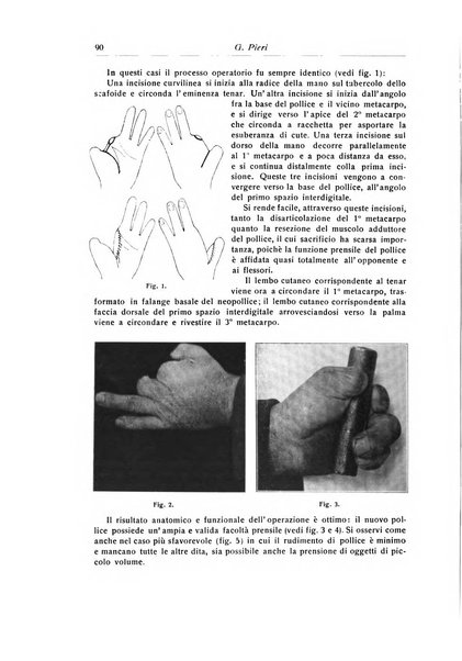 La chirurgia degli organi di movimento