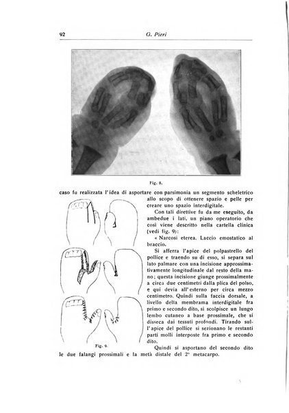 La chirurgia degli organi di movimento