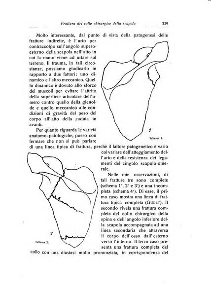 La chirurgia degli organi di movimento