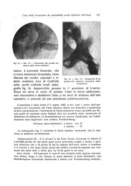 La chirurgia degli organi di movimento