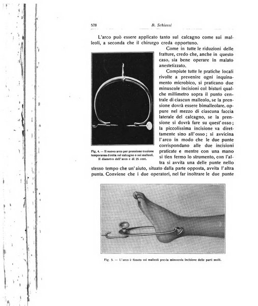 La chirurgia degli organi di movimento