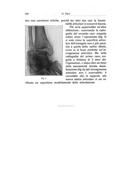 La chirurgia degli organi di movimento