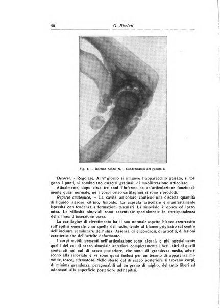 La chirurgia degli organi di movimento