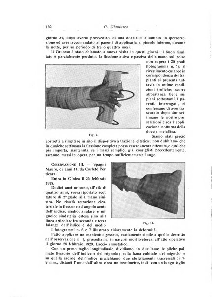 La chirurgia degli organi di movimento