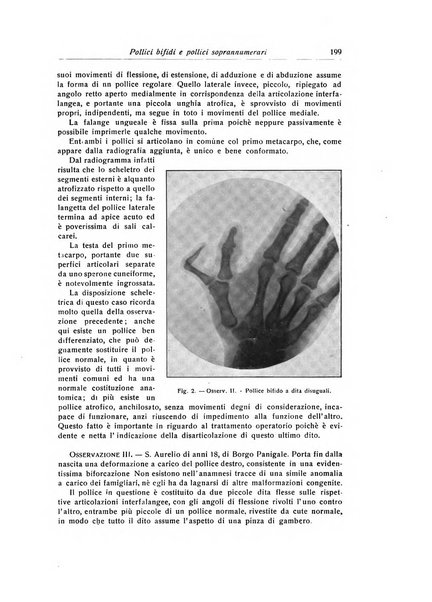 La chirurgia degli organi di movimento