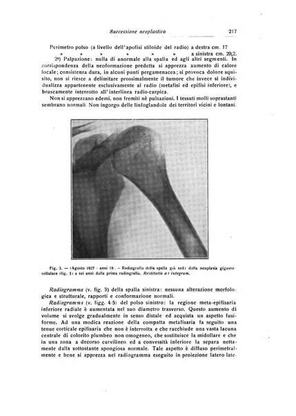 La chirurgia degli organi di movimento