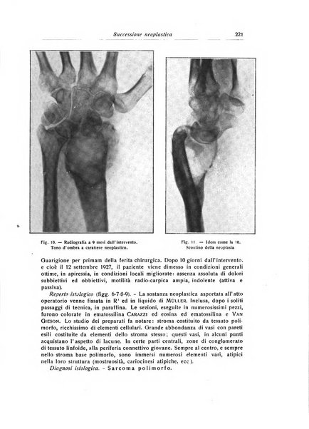 La chirurgia degli organi di movimento