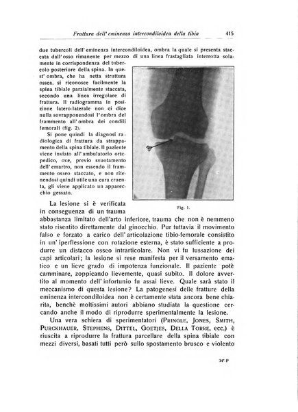 La chirurgia degli organi di movimento