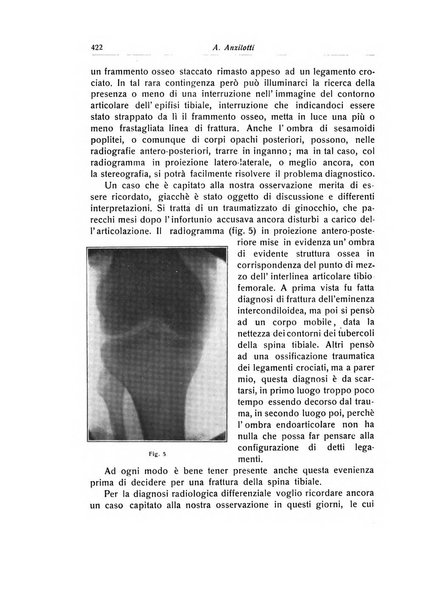 La chirurgia degli organi di movimento