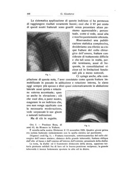 La chirurgia degli organi di movimento