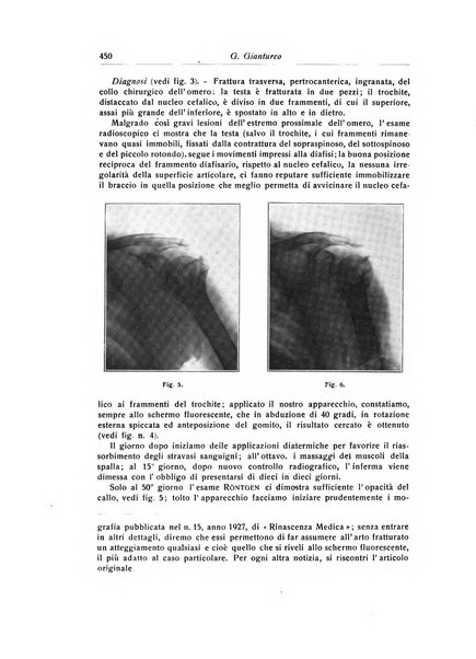 La chirurgia degli organi di movimento