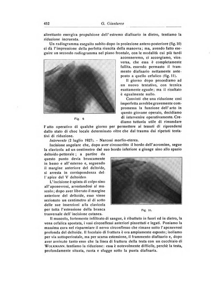 La chirurgia degli organi di movimento