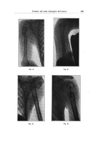 La chirurgia degli organi di movimento