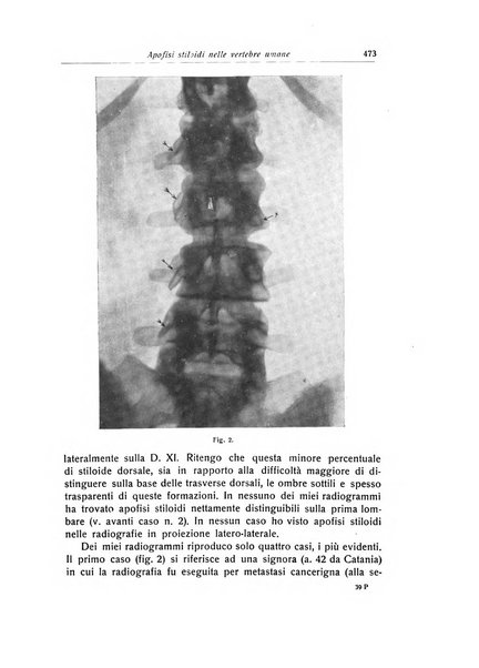 La chirurgia degli organi di movimento