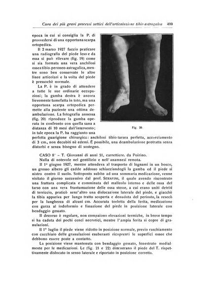 La chirurgia degli organi di movimento