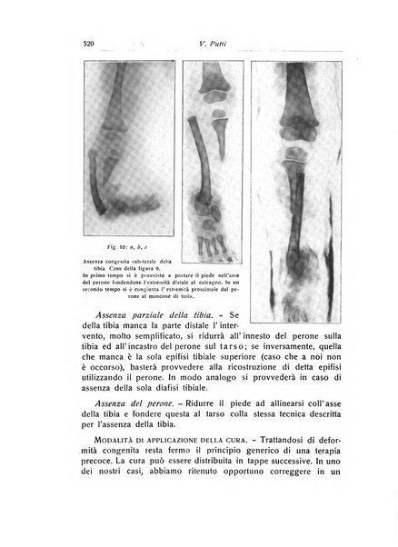 La chirurgia degli organi di movimento