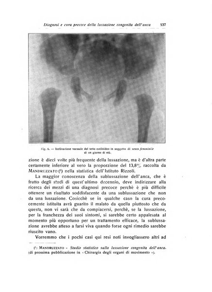 La chirurgia degli organi di movimento