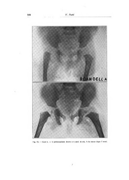 La chirurgia degli organi di movimento