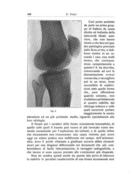 La chirurgia degli organi di movimento