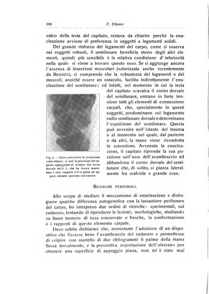 La chirurgia degli organi di movimento