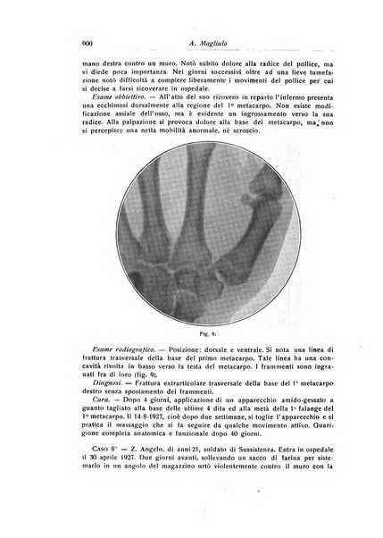 La chirurgia degli organi di movimento