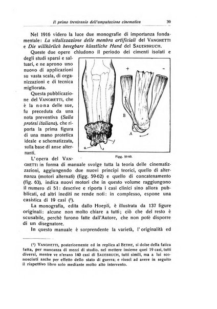 La chirurgia degli organi di movimento