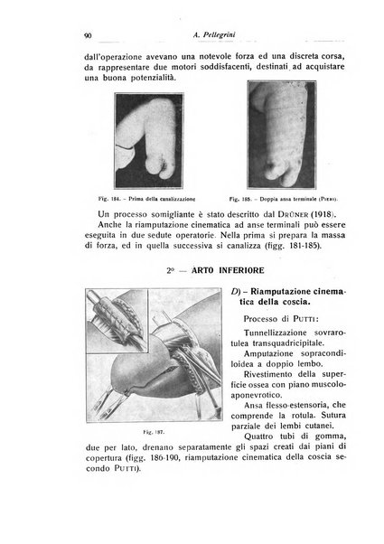 La chirurgia degli organi di movimento