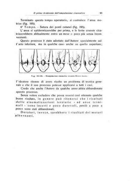 La chirurgia degli organi di movimento