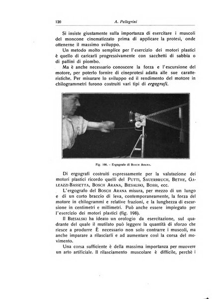 La chirurgia degli organi di movimento