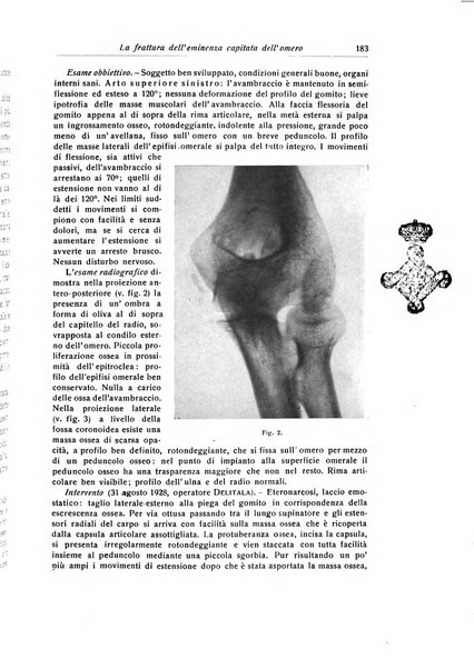 La chirurgia degli organi di movimento