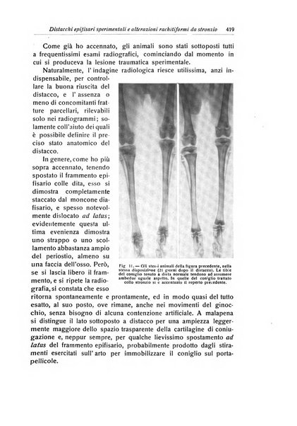 La chirurgia degli organi di movimento