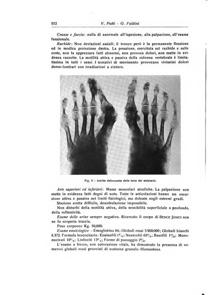 La chirurgia degli organi di movimento