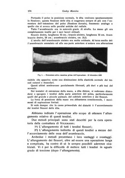 La chirurgia degli organi di movimento