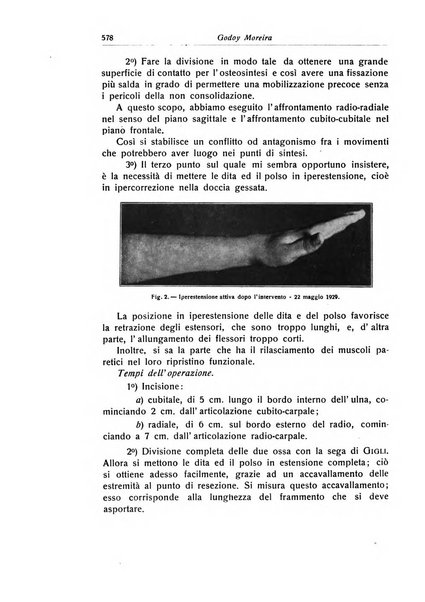 La chirurgia degli organi di movimento