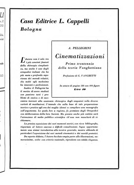 La chirurgia degli organi di movimento