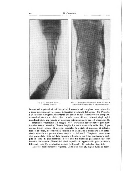 La chirurgia degli organi di movimento